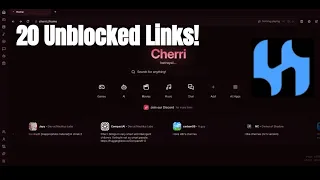 20 New Cherri Petezah Links for School Chromebook Gaming Browsing Movies etc