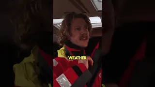 Living On A Boat During Storm! ⚡️ #shorts