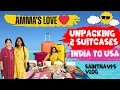 Unpacking Amma’s 2 Suitcases FULL of Love ❤️ Chennai to USA Haul 🎁