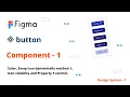 Figma Button Components 1 Creating Buttons with Variants Icon Controls