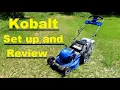 Kobalt 80v max Lawnmower Full Set Up and Review reviews