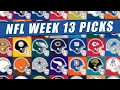 NFL Week 13 Game Picks