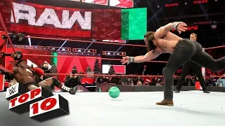 top 10 raw moments wwe top 10 december 24 2018