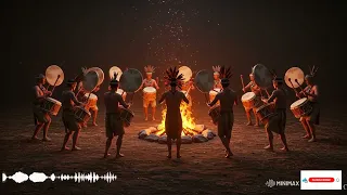 Tronco Sagrado En Llamas Rituales Sin Voz Para La Convergencia Profunda Del Espíritu Ancestral