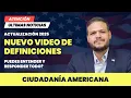 New definitions - American Citizenship 2025