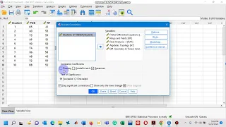 Spearman s Rank Correlation in SPSS