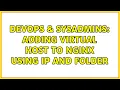 DevOps SysAdmins Adding virtual host to nginx using IP and folder