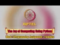 The Joy of Computing Using Python Week-7 Programming Assignment-2 Solution