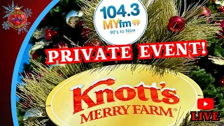 Live - Knott s 104 3 Private Event w Mitch s Adventure and Carla
