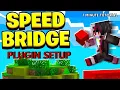 Best SPEED BRIDGE plugin for your Minecraft Server Speed Bridge Tutorial