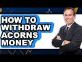 How To Wit raw Acorns Money Full Guide