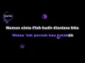 Sophia Latjuba ft. Indra Lesmana - Tiada Kata (Karaoke Version by QraOke)