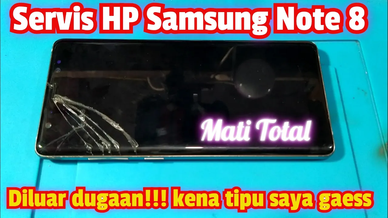 SAMSUNG NOTE8 LCD REPLACEMENT / TUTORIAL CARA TUKAR LCD SAMSUNG NOTE8