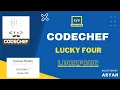 Lucky Four Codechef Solution LUCKFOUR