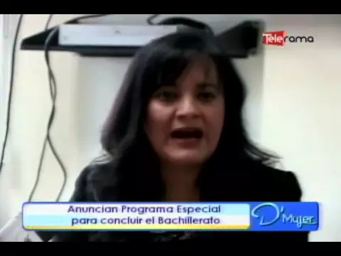 Anuncian programa especial para concluir el bachillerato