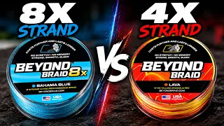 Whats the Difference Between 4X 8X Strand Braided Line