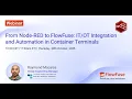 From Node RED to FlowFuse Integration and Automation in Container Terminals