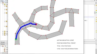 Java 2D AI from scratch - 2D NavMesh with A A Star Path Finding