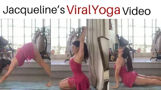 jacqueline fernandez s viral yoga video