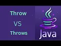 8 - Difference Between Throw And Throws Keyword codingwithkiran