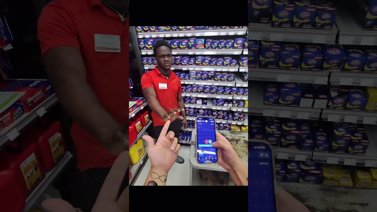 he was so confused😂