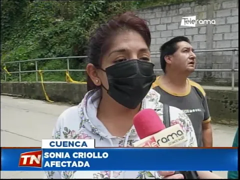 Tres viviendas colapsadas y otra está en peligro debido a filtraciones de agua