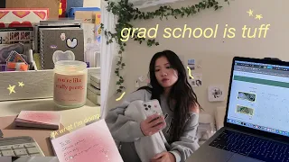 a week in my life at mit realistic grad school life city life unglamorous lol