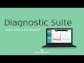Diagnostic Suite How to create a print template