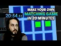 Make Your Own Matching Game in 20 Minutes GameMaker Studio 2 Speedrun Tutorial