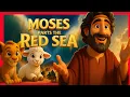 Lagu The Story of Moses Parting the Red Sea 🌊 | Bible Stories for Kids | God Parts the Red Sea |