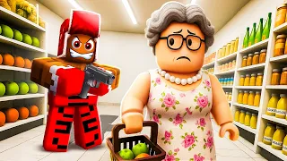 МОЙ ДРУГ СОШЁЛ С УМА И ОГРАБИЛ БАБУШКУ РОБЛОКС 