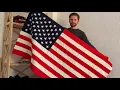 Making An American Flag Traditionally