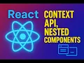 ReactJS Context API Nested Components - Explained in Detailed