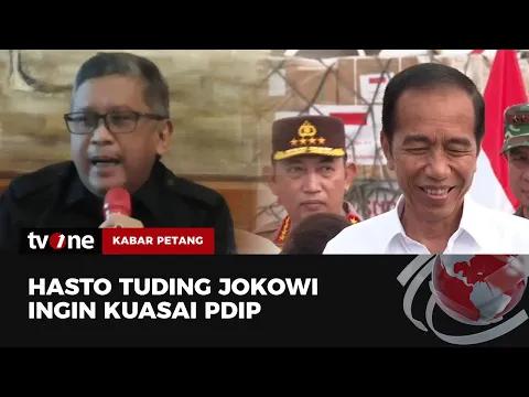 Dituding Hasto Ingin Pimpin PDI, Jokowi: Jangan Seperti Itu