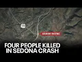 Authorities ID 4 people killed in fiery car crash in Arizona