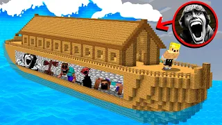 I built Noah's Ark in Minecraft...