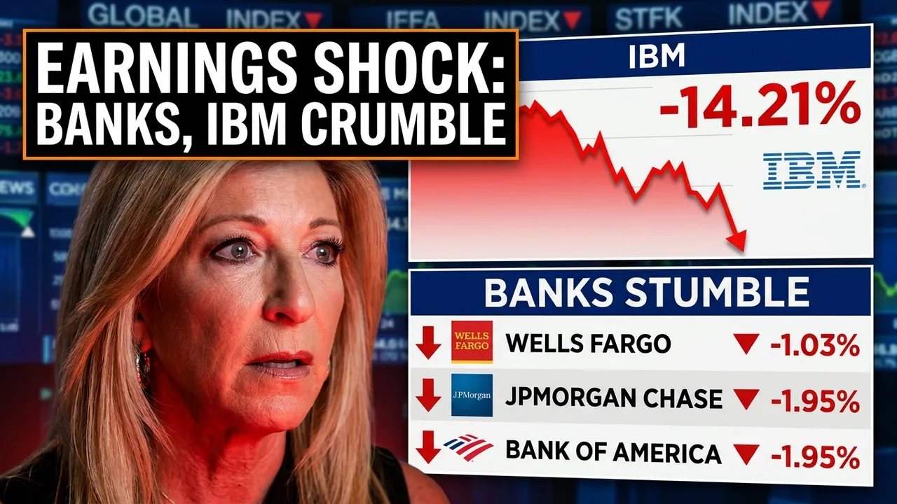IBM Warns and Stocks Fall | Stephanie Link's Market Analysis