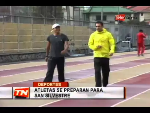 Atletas se preparan para San Silvestre