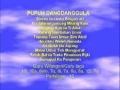 Lagu Sunda dengan Lirik | PUPUH DANGDANGGULA