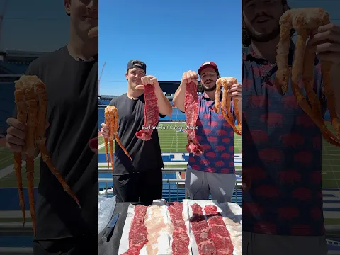 Surf n Turf Caesar Wraps in Bills Stadium