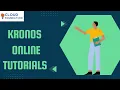 Kronos Training Kronos Course Online Kronos Tutorial For Beginners Kronos CloudFoundation