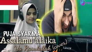 Download PUJA SYARMA - Assalamu'alaika (Cover) | INDIAN REACTION TO INDONESIAN VIDEO MP3