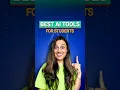 5 AI Tools for College Students