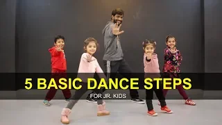 dance tutorial for 3 to 7 years kids 5 basic steps deepak tulsyan g m dance
