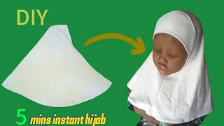 diy how to cut and sew stylish hijab detailed tutorial how to cut u0026 stitch hijab for beginners