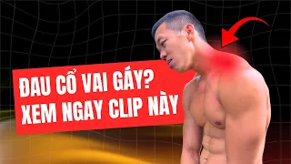 TIÊU DIỆT CƠN ĐAU CỔ VAI GÁY CHỈ VỚI CLIP NÀY! #lhworkout