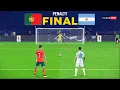 Lagu Portugal vs. Argentina - Penalty Shootout - Final FIFA World Cup 2026 | Ronaldo vs Messi | PES