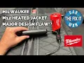 Milwaukee M12 Heated Jackets - Design Flaw Fixed 12V Heated Jacket Battery StepUp Adapter Cable