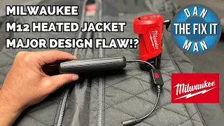 Milwaukee M12 Heated Jackets - Design Flaw Fixed 12V Heated Jacket Battery StepUp Adapter Cable