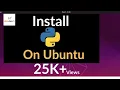 Install Python on Ubuntu 18 04 LTS